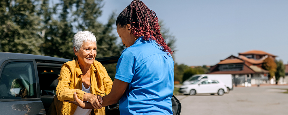 Hero image highlighting transitional care services for clients.